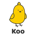 Logo of Koo android Application 