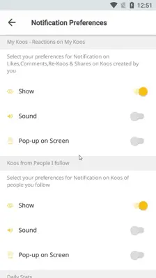 Koo android App screenshot 8